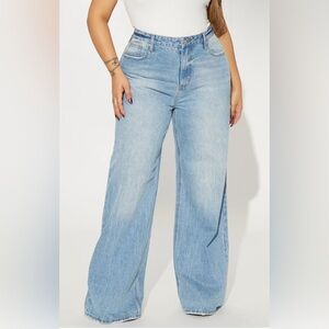 Fashion Nova Back in the Game Baggy Jeans